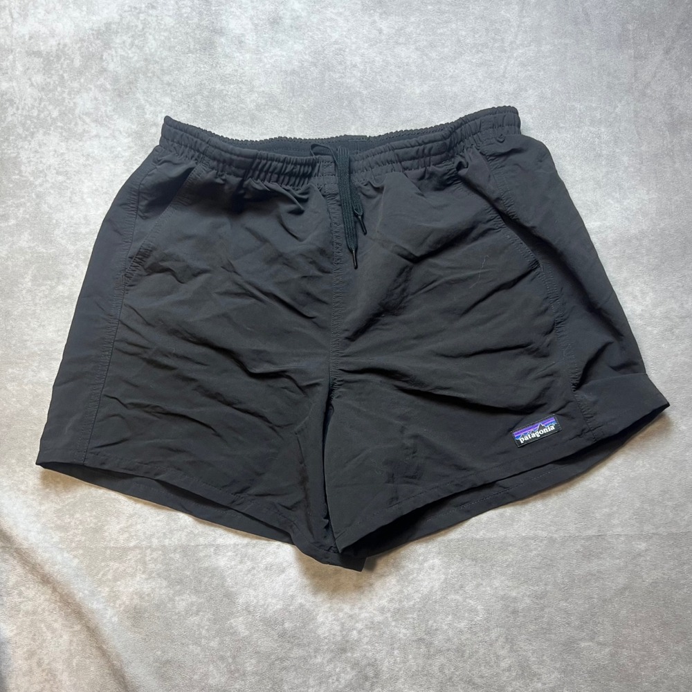 Patagonia Baggies Men Medium Black 5" Inseam Recycled Nylon Shorts 1180